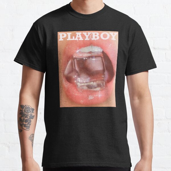 Poster aesthetic play bunny lips with ice Classic T-Shirt