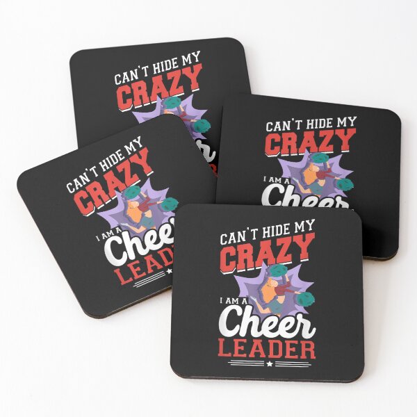 Item preview, Cheer Cheerleading Can't Hide My Crazy I Am A Cheerleader  designed and sold by laurenm233.