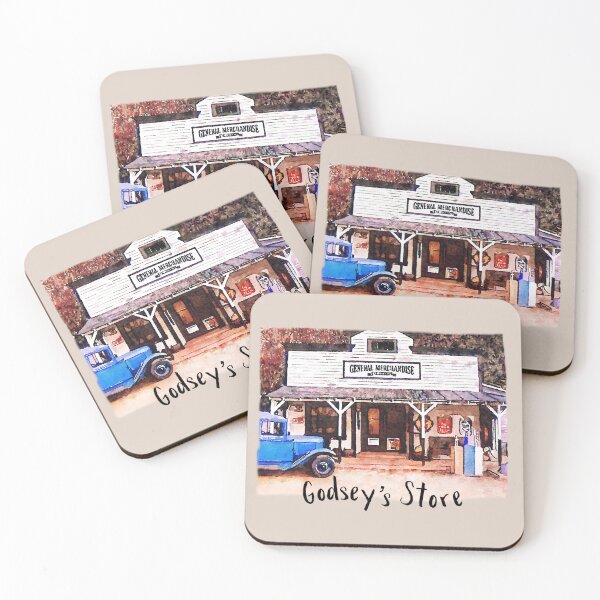 Item preview, Ike Godsey’s Store Gas Station designed and sold by DNiceGirl.