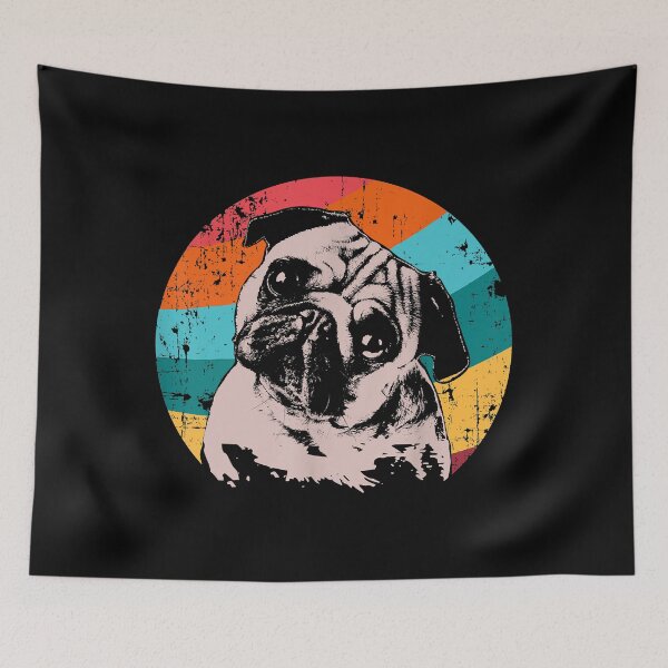 Item preview, Pug Vintage Style - Dog Lover designed and sold by douglasgary019.