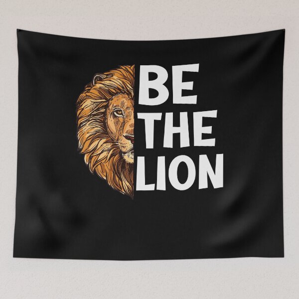 Item preview, Be The Lion Motivate Courage Strength Confidence Animal  designed and sold by Comfy Creations.