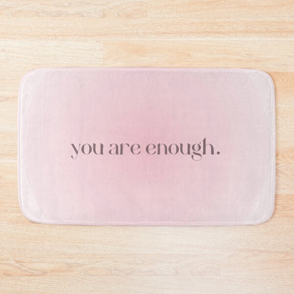 Item preview, you are enough soft aura (pink) designed and sold by teethfairy.