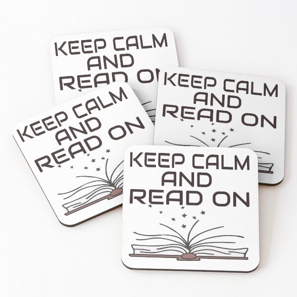 Item preview, keep calm and read on designed and sold by eviesfashion.