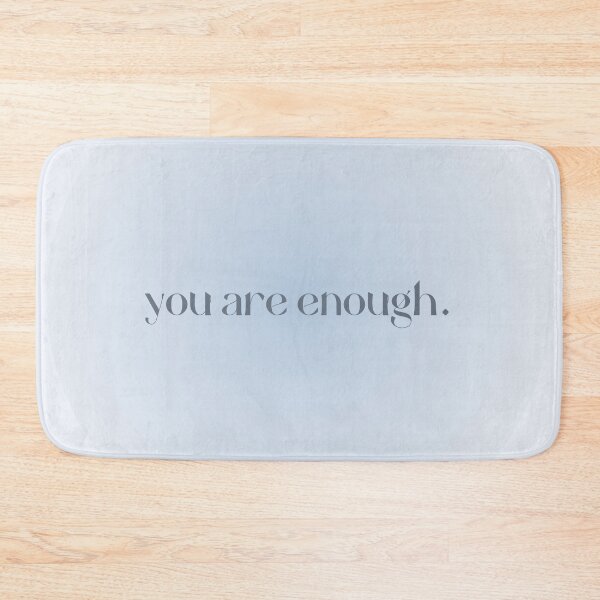 Item preview, you are enough soft aura (blue) designed and sold by teethfairy.