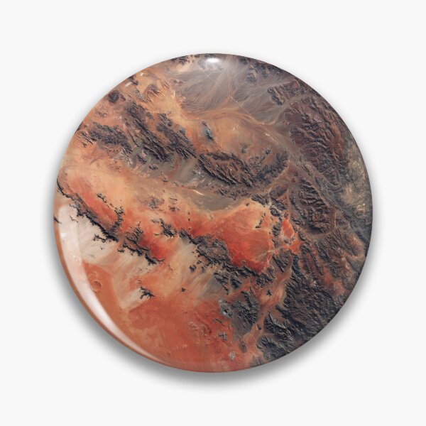 Item preview, Roter Kamm impact crater, Namibia from space designed and sold by Raureif.