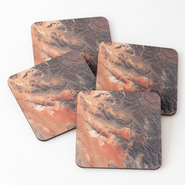 Item preview, Roter Kamm impact crater, Namibia from space designed and sold by Raureif.