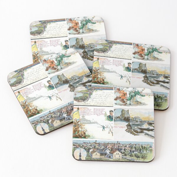 Item preview, Vintage Postcards Picture Montage #6 designed and sold by Krispsm.