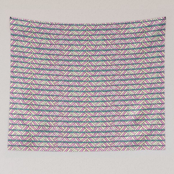 Item preview, basket case summer folk pattern designed and sold by marianabeldi.