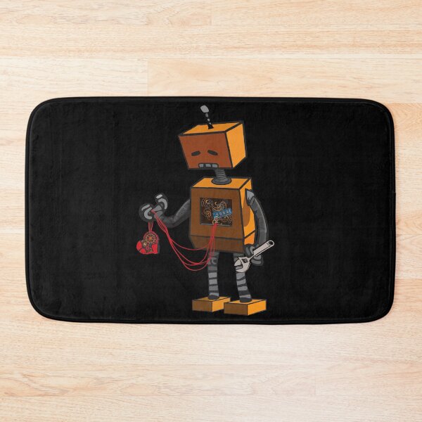 Item preview, Steel Heart, Sad Robot - Original Digital Artwork designed and sold by granimatedesign.
