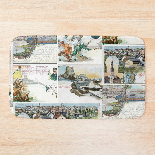 Item preview, Vintage Postcards Picture Montage #6 designed and sold by Krispsm.