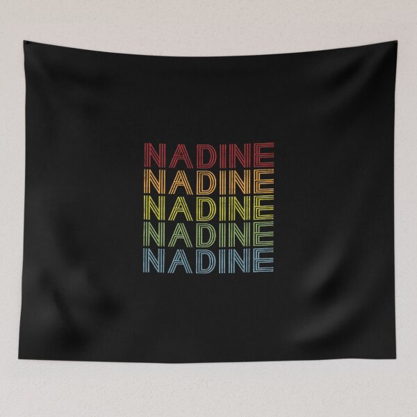 Item preview, Nadine Name T Shirt - Nadine Vintage Retro Nadine Name Gift Item Tee designed and sold by chezeva.