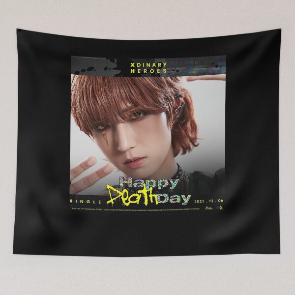 Item preview, Music Retro Xdinary Heroes Junhan Happy Death Day Concept Photo Gifts Music Fans designed and sold by ArianeMoore123.