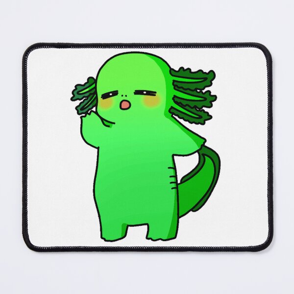 Item preview, GFP Axolotl Sleepy designed and sold by Spherical Effects Shop.