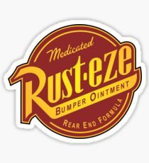 Rust-eze Medicated Bumper Ointment Sticker