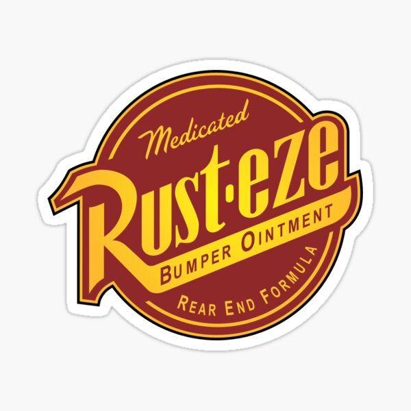 Rust-eze Medicated Bumper Ointment Sticker