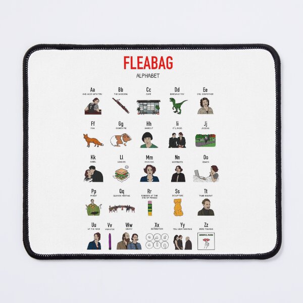 Item preview, Alphabet Fleabag A-Z designed and sold by Karenpool.