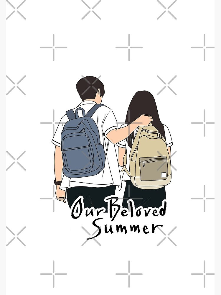 "Our Beloved Summer Kdrama Merch" Poster by cepluk Redbubble