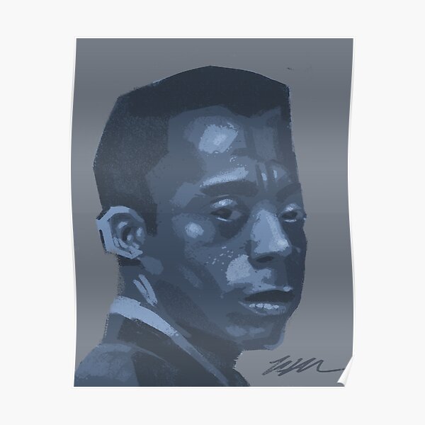 &ldquo;James Baldwin&rdquo; Poster by bryancmoss | Redbubble