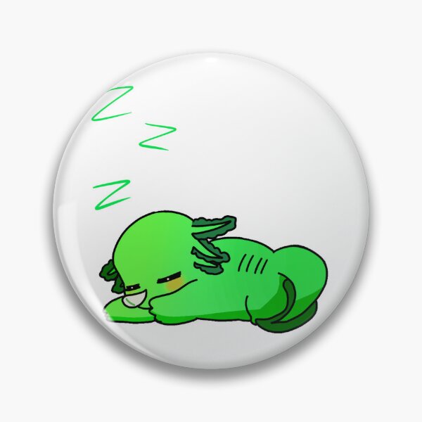 Item preview, GFP Axolotl Sleep designed and sold by Spherical Effects Shop.