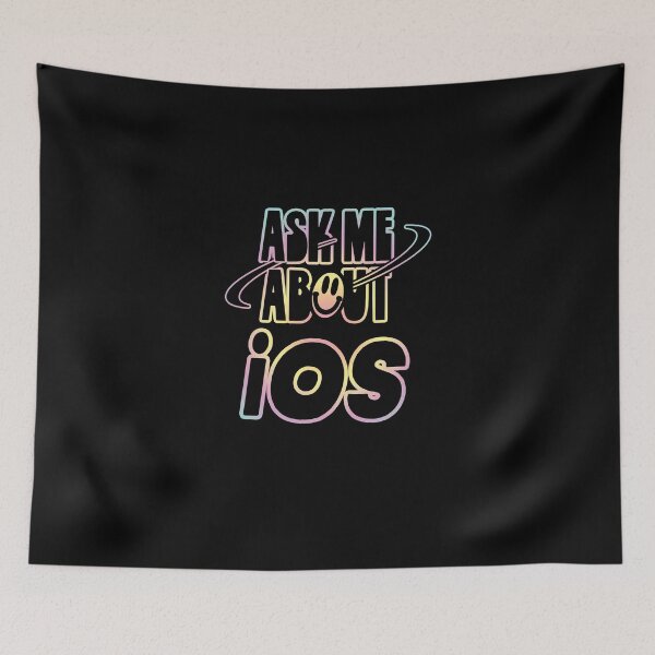 Item preview, Ask Me About iOS designed and sold by orlumbuspirate.