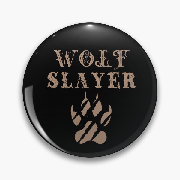 Item preview, Vintage Wolf Slayer designed and sold by AnimalLover4eva.