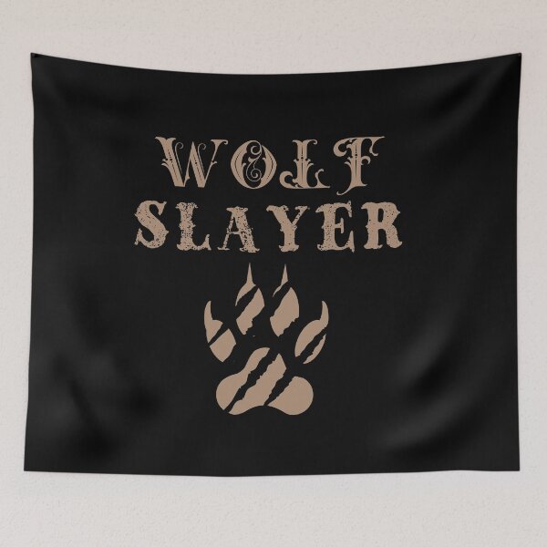 Item preview, Vintage Wolf Slayer designed and sold by AnimalLover4eva.