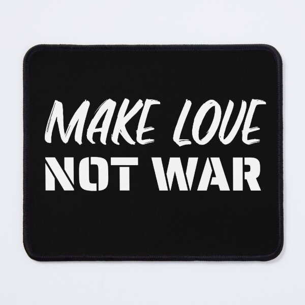 Item preview, MAKE LOVE NOT WAR designed and sold by Wooden-rack.
