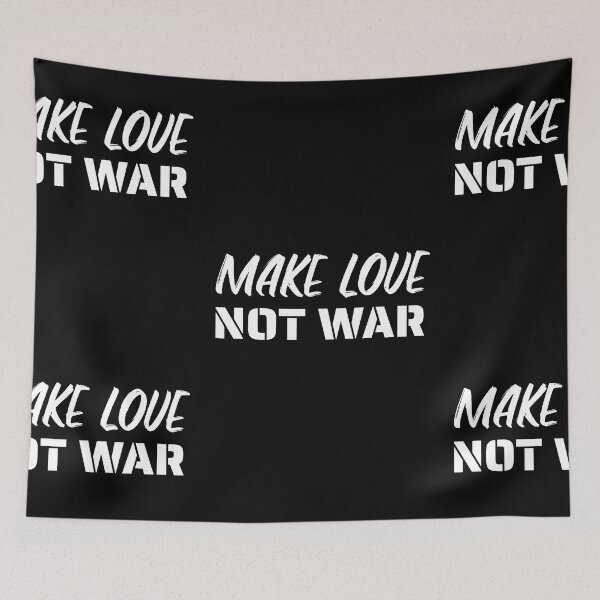 Item preview, MAKE LOVE NOT WAR designed and sold by Wooden-rack.