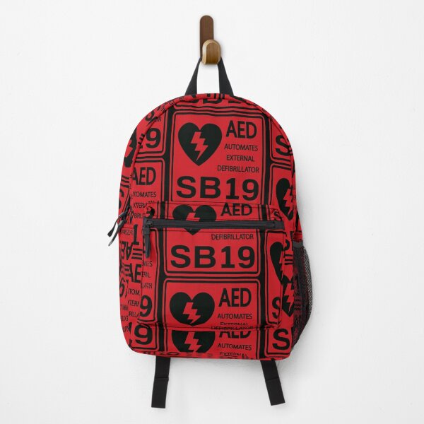 Item preview, SB19 Merch PPOP | Filipino Boy Bands AED Defilbrilator Red Black designed and sold by veritykingdom.