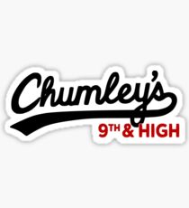 Chumley's 9th & High Sticker