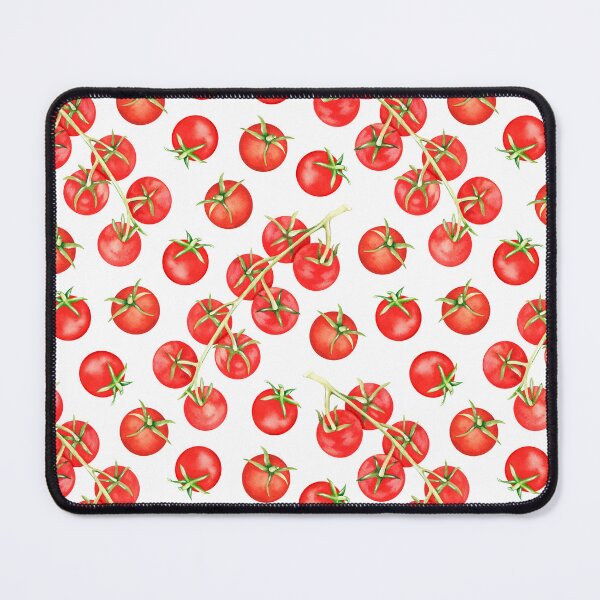 Item preview, Tomatoes pattern. Watercolor drawing. designed and sold by Trilisti.