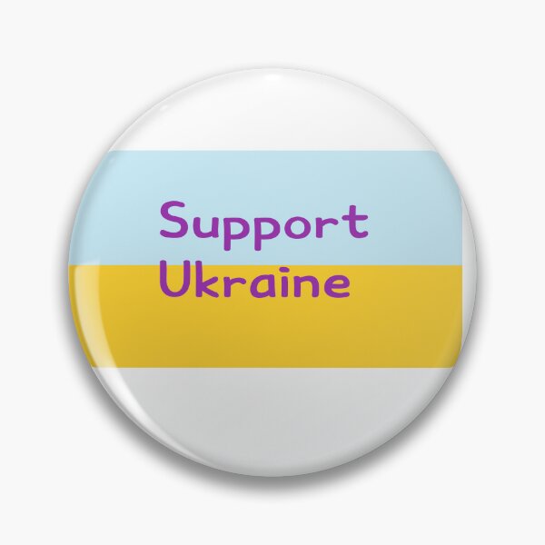 Item preview, Support Ukraine lettering designed and sold by Johnallthings.