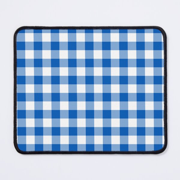 Item preview, Blue and white checks pattern designed and sold by Tanya Mihe.