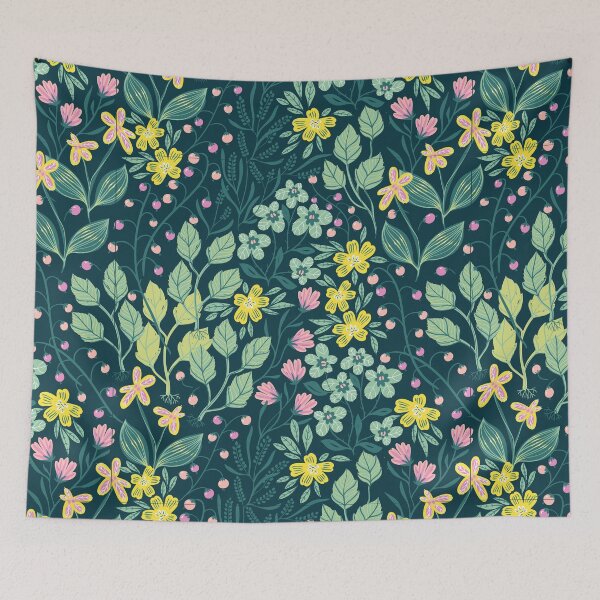 Item preview, Dark Floral Garden designed and sold by PeachyLitchi.