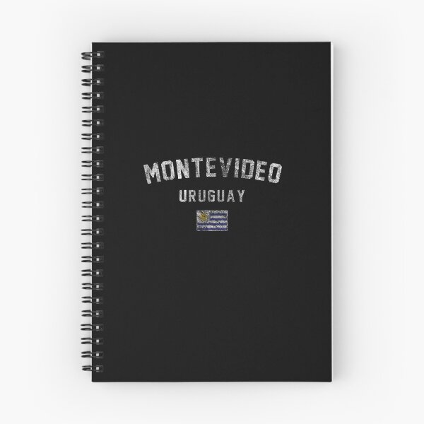 Item preview, Vintage Varsity Flag of Montevideo Uruguay designed and sold by shortfom.