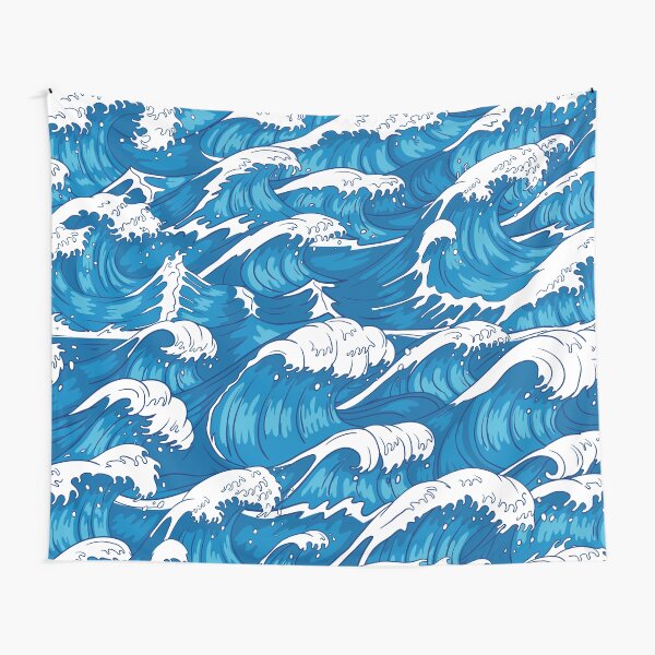 Raging sea water illustration, Natation, Mer, Aventure, Surf Tentures