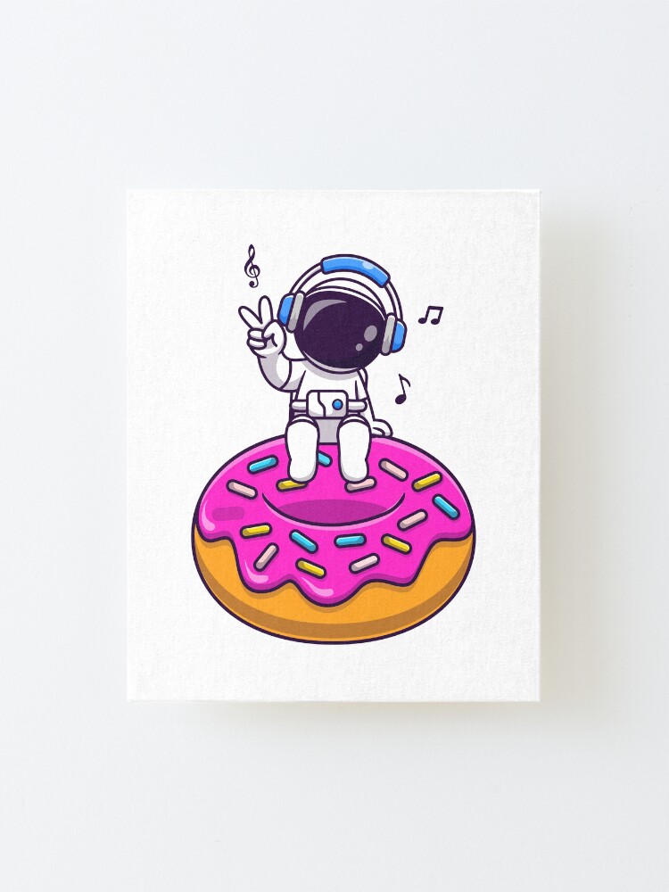 Lámina montada «Lindo astronauta con dibujos animados de donas» de Anvinpeeter | Redbubble Lámina montada «Lindo astronauta con dibujos animados de donas» de Anvinpeeter | Redbubble