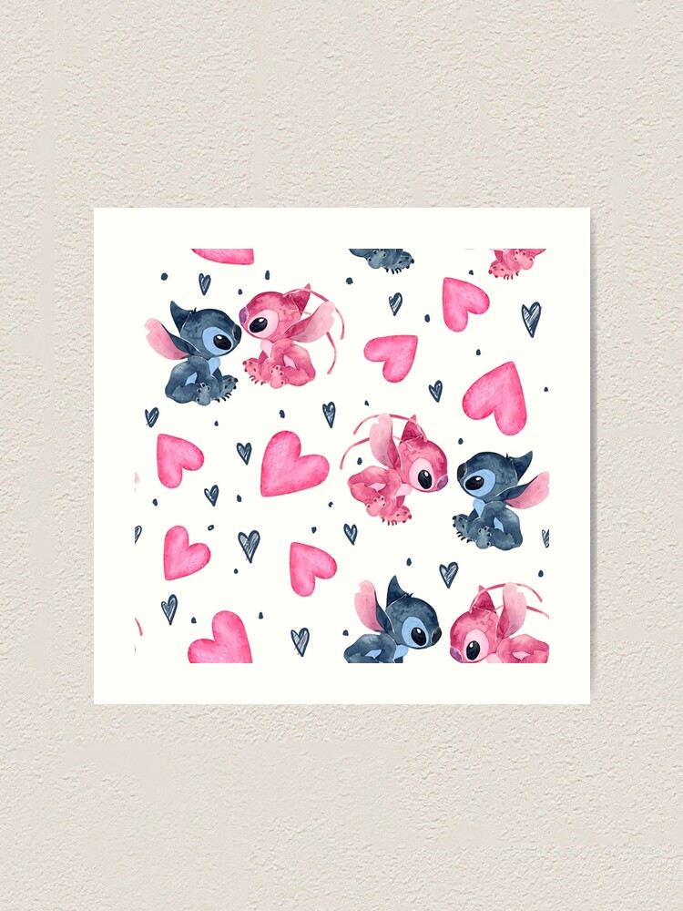 Lilo & Stitch Pineapple Pattern Poster for Sale by ThompsonBeauty