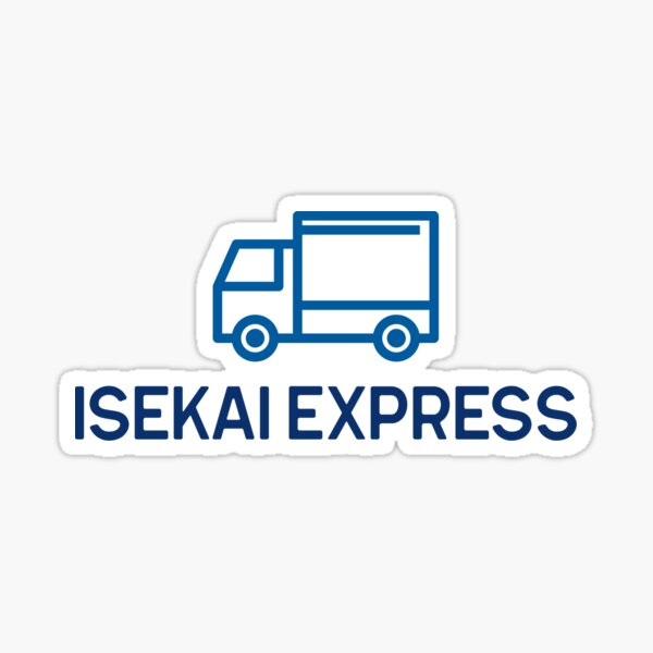 Anime Isekai Truck Sticker