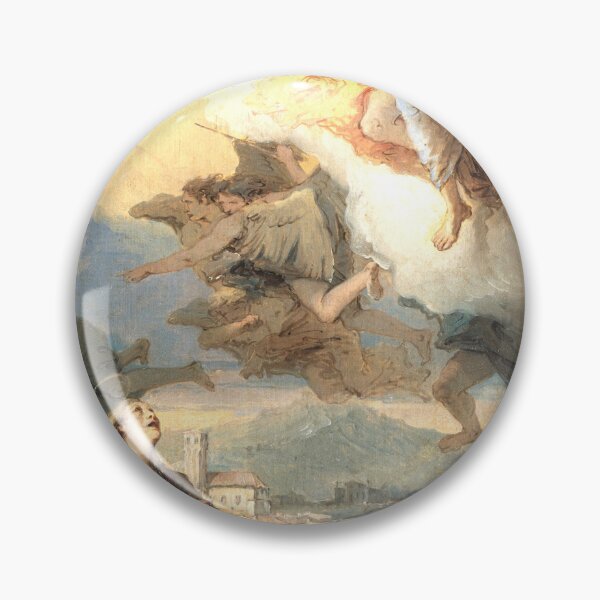 Item preview, Saint Thecla Praying for the Plague-Stricken Biblical art designed and sold by Lady-Frost.