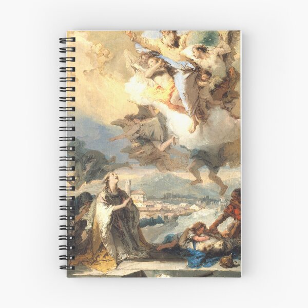 Item preview, Saint Thecla Praying for the Plague-Stricken Biblical art designed and sold by Lady-Frost.