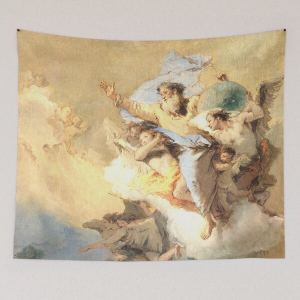 Item preview, Saint Thecla Praying for the Plague-Stricken Biblical art designed and sold by Lady-Frost.