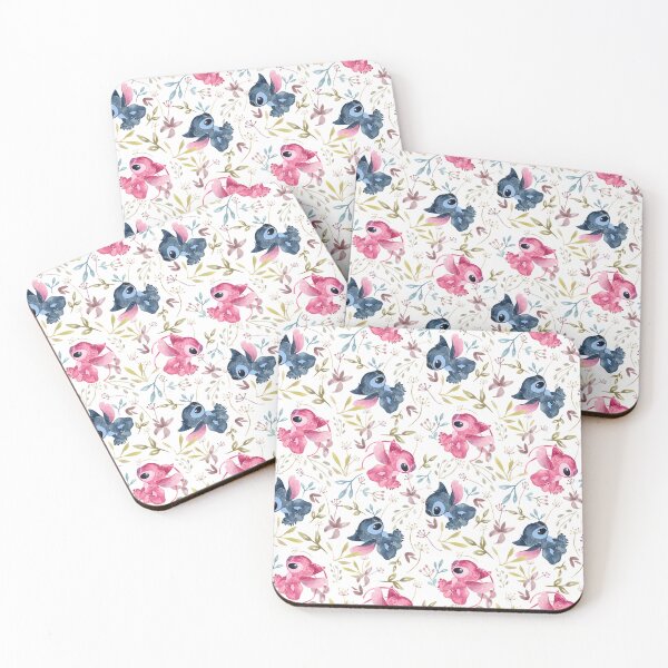 Item preview, Lilo And Stitch Tropical floral on white designed and sold by ThompsonBeauty.
