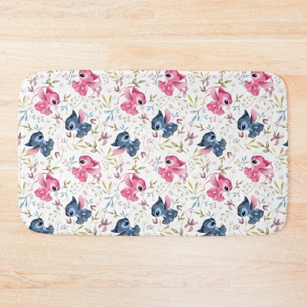 Item preview, Lilo And Stitch Tropical floral on white designed and sold by ThompsonBeauty.