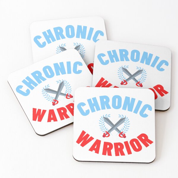Item preview, Chronic Warrior - Fighting Chronic Illness designed and sold by SayWhatYouFeel.