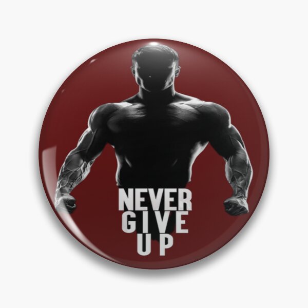 Item preview, Gym motivation workout motivation never give up illustration premium design  designed and sold by truemoneyman.