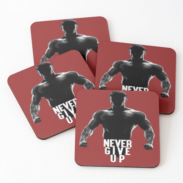 Item preview, Gym motivation workout motivation never give up illustration premium design  designed and sold by truemoneyman.