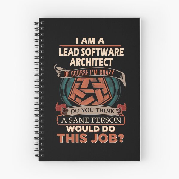 Item preview, Lead Software Architect T Shirt - Sane Person Job Gift Item Tee designed and sold by vonnie38uo.