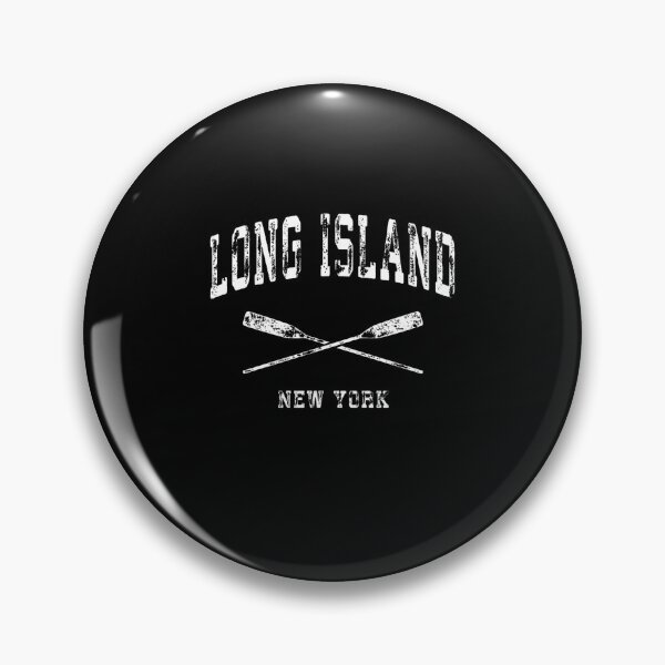 Item preview, Long Island New York Vintage Nautical Crossed Oars designed and sold by Lexalloyce.