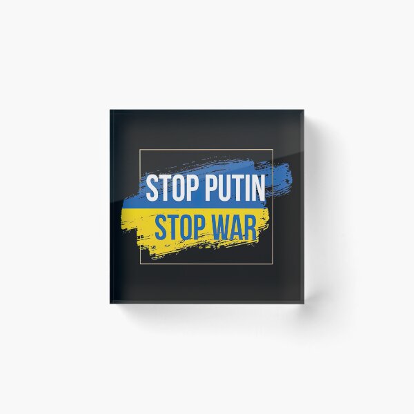 Item preview, Stop Putin Stop War, Stop the war against Ukraine, Slogan Peace designed and sold by graphic-genie.